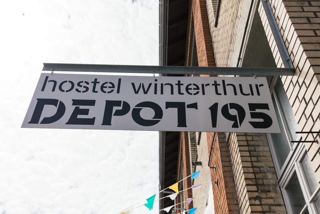 Depot 195 - Hostel Winterthur Dış mekan fotoğraf