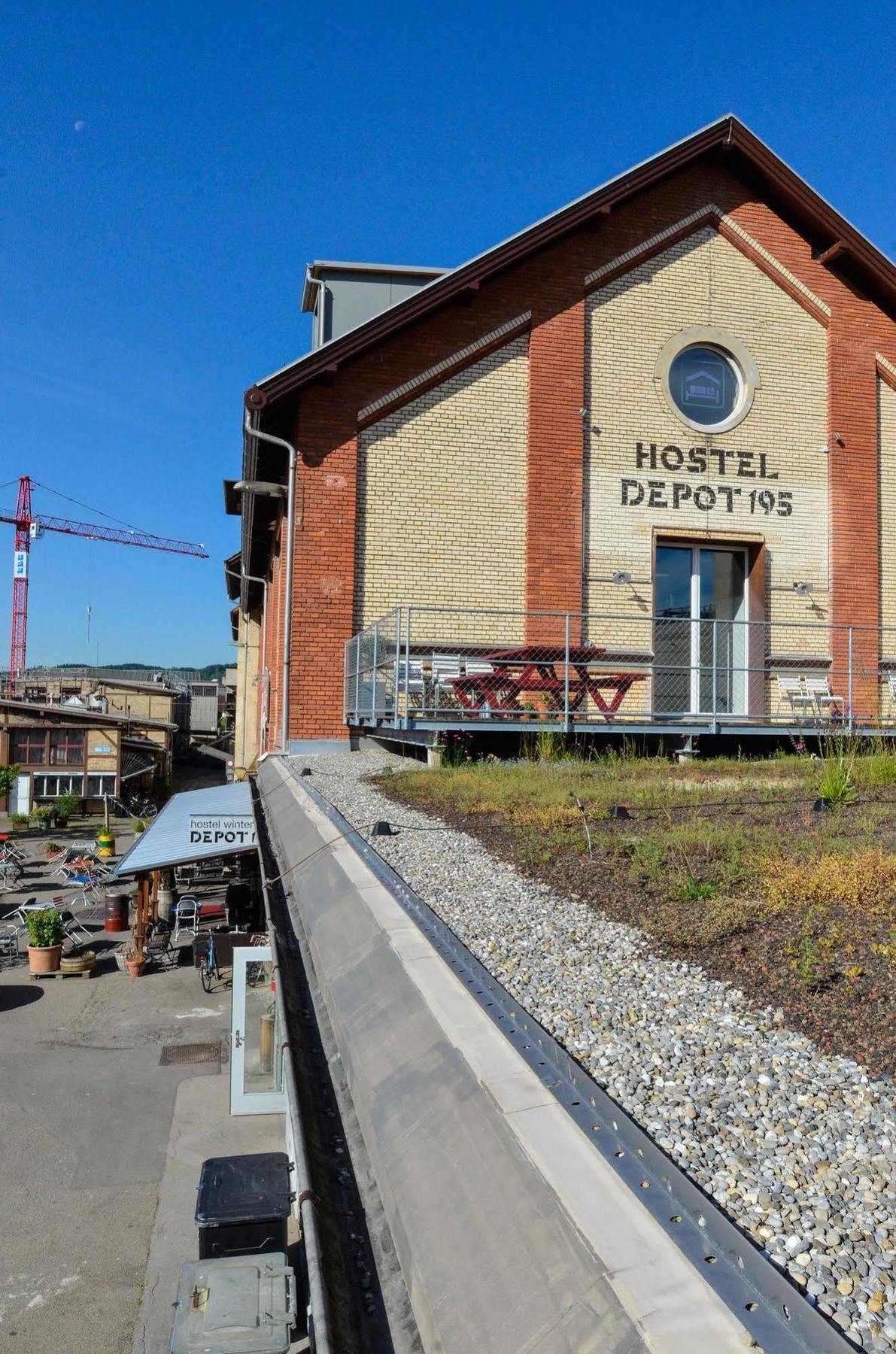 Depot 195 - Hostel Winterthur Dış mekan fotoğraf